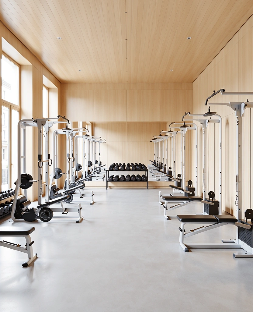 Premium fitness environment in Geneva