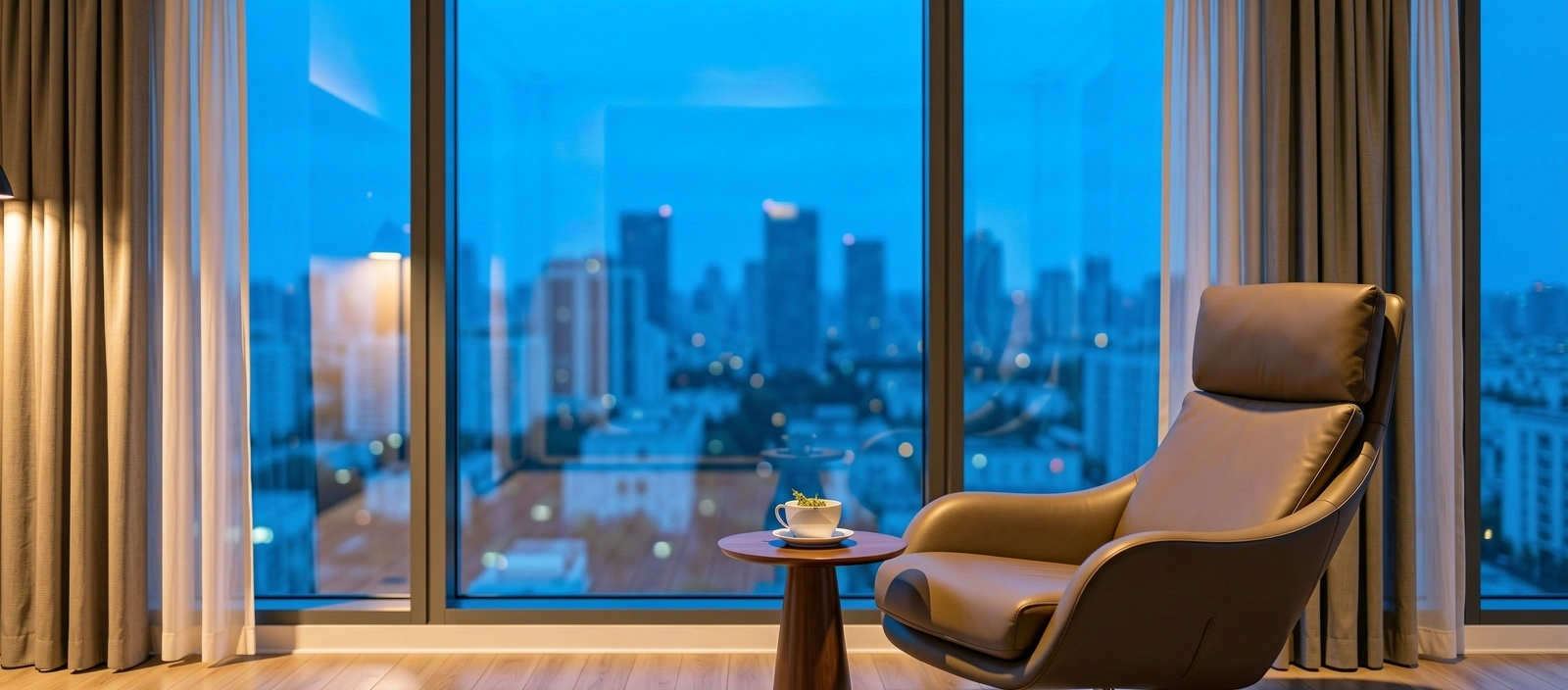 Evening wind-down environment